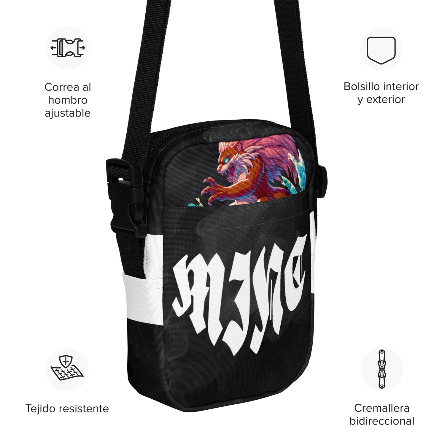 &quot;We the Wave&quot; Crossbody Bag