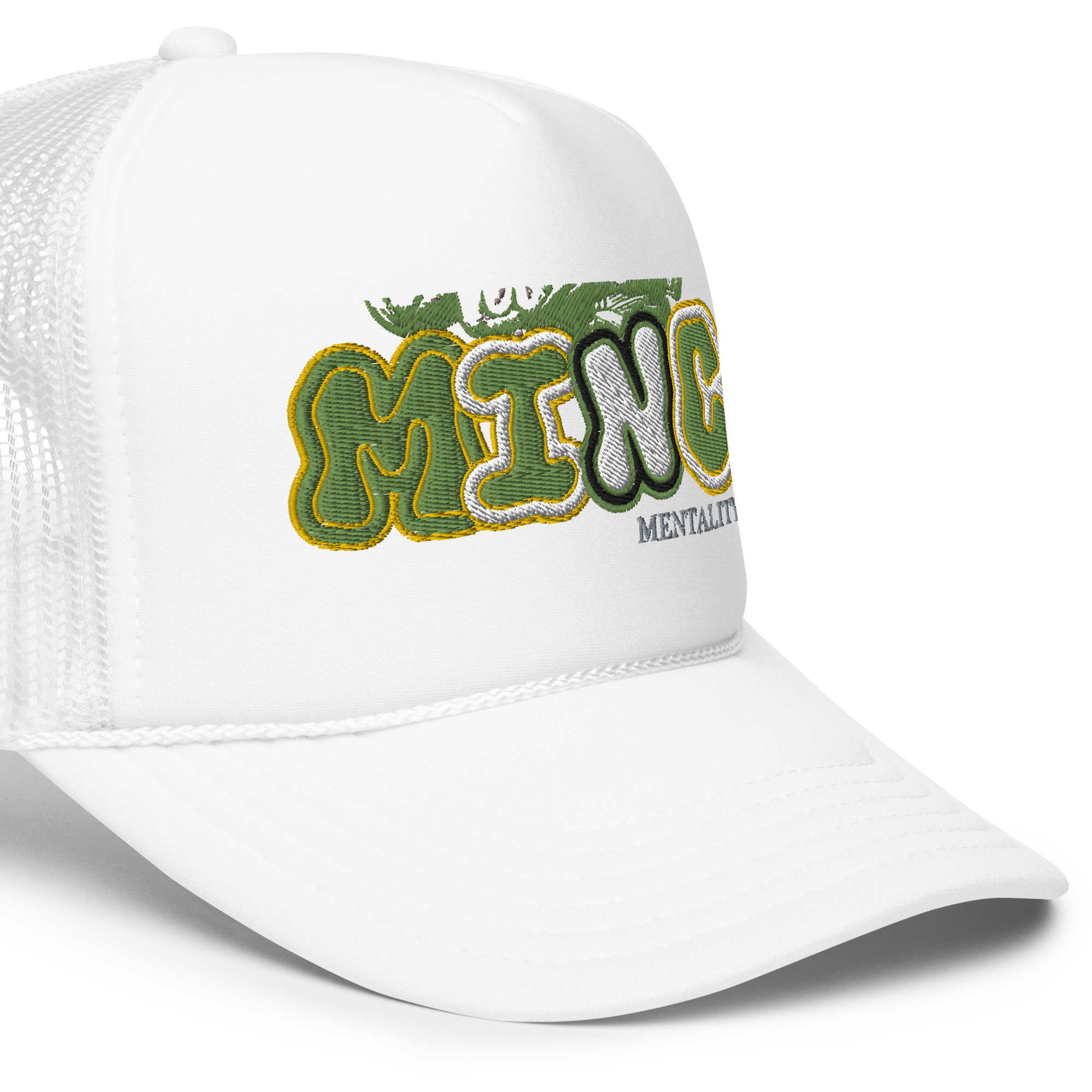 The Think Minc 5-panel trucker hat