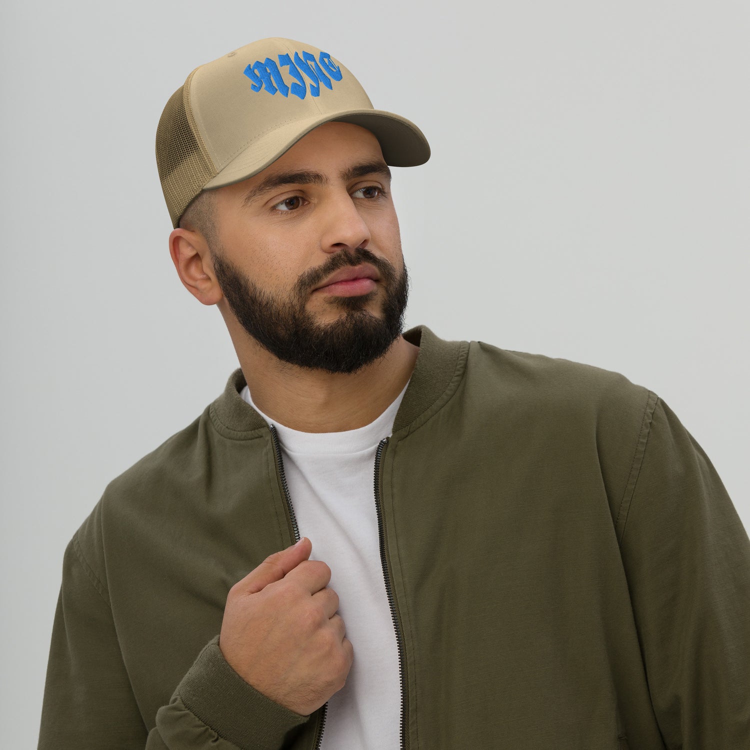 We the Wave Trucker Hat [Ocean Water Blue]