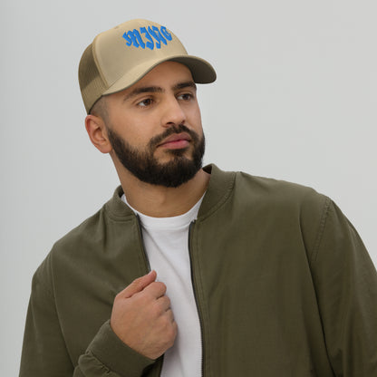 We the Wave Trucker Hat [Ocean Water Blue]