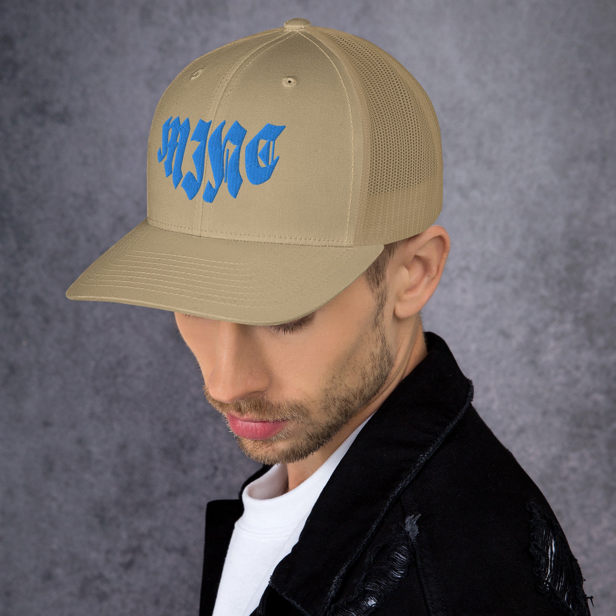 We the Wave Trucker Hat [Ocean Water Blue]