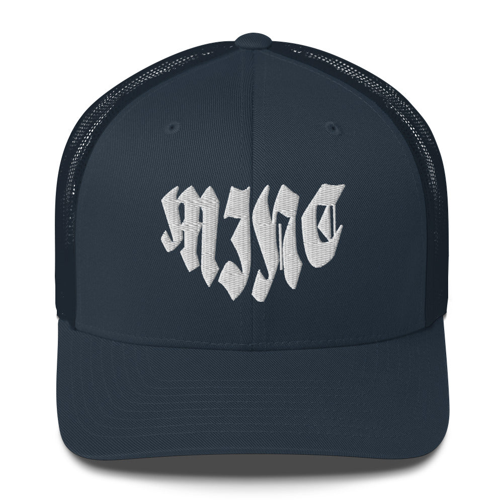 We the Wave Trucker Hat [Pure White]