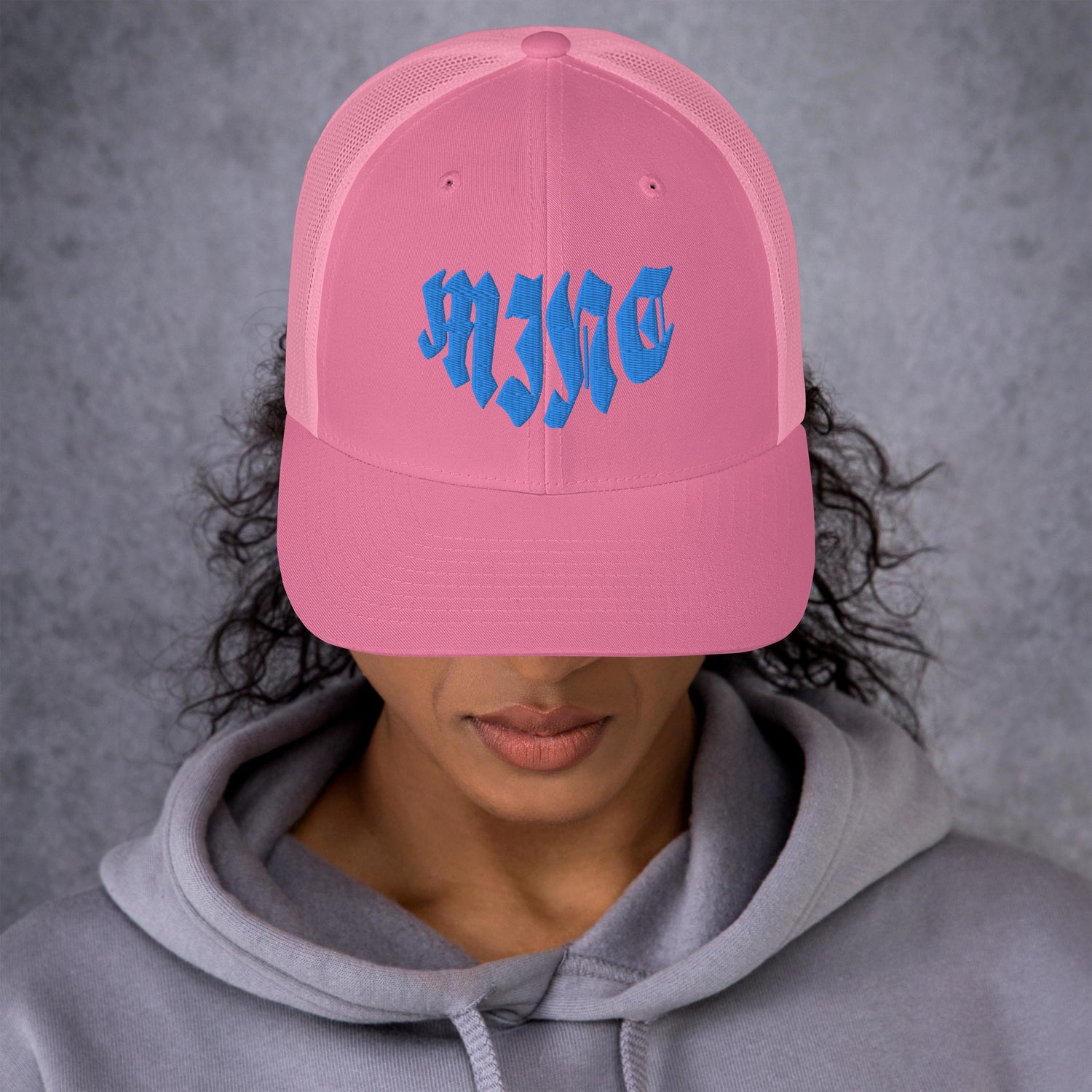 We the Wave Trucker Hat [Ocean Water Blue]