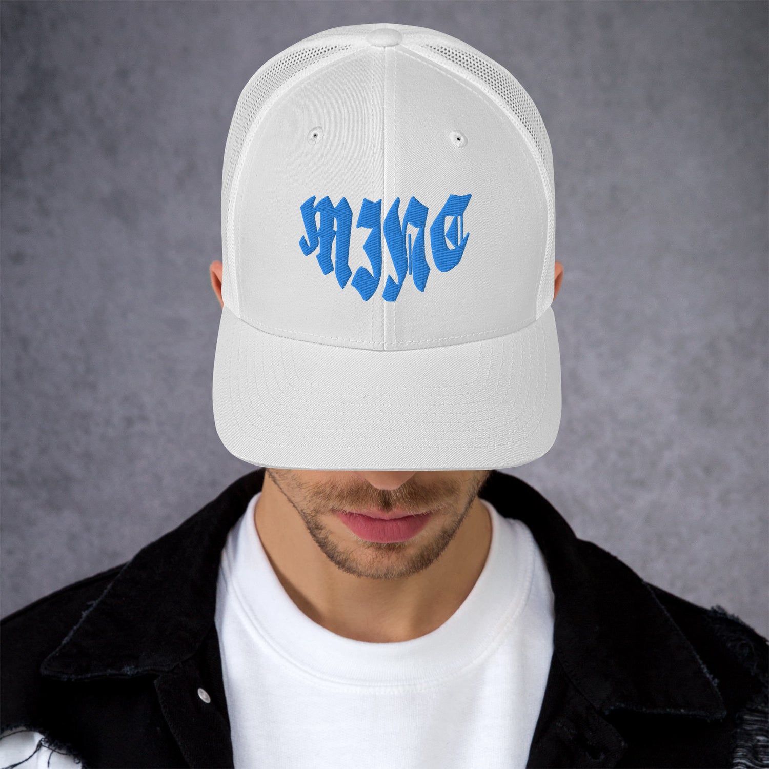 We the Wave Trucker Hat [Ocean Water Blue]