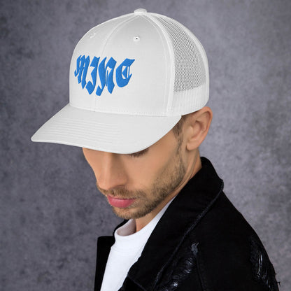 We the Wave Trucker Hat [Ocean Water Blue]